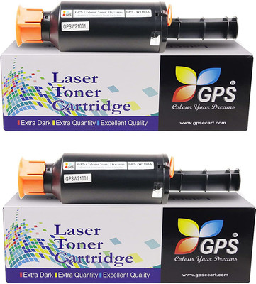GPS Colour Your Dreams 103A / W1103A Comptible Neverstop Laser 1000a / 1000w / MFP 1200a / 1200w ( 2 Pcs ) Black Ink Toner