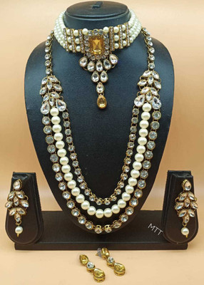 catalyst venture Copper Copper Gold, White Jewellery Set(Pack of 1)