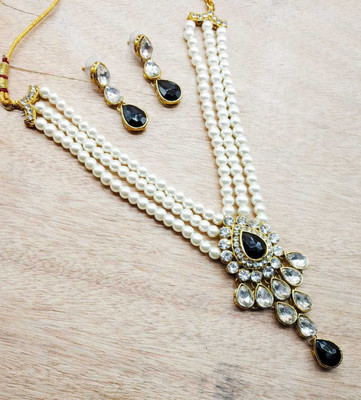 catalyst venture Copper Blue Jewellery Set(Pack of 1)