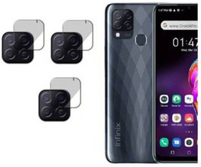 DAFFIN Back Camera Lens Glass Protector for MOBILE INFINIX HOT 10S(Pack of: 3)