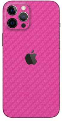 Orgic India iPhone 12 Pro Mobile Skin(Carbon Pink)