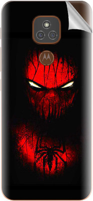 Snooky Motorola Moto E7 Plus Mobile Skin(Black)