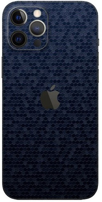 Orgic India iPhone 12 Pro Mobile Skin(Blue Honeycomb)