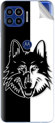 tiddler Motorola One 5G UW Mobile Skin(Black, White)