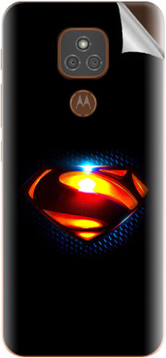 Snooky Motorola Moto E7 Plus Mobile Skin(Black)