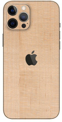 Orgic India iPhone 12 Pro Mobile Skin(Light Wood)