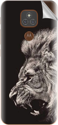 Snooky Motorola Moto E7 Plus Mobile Skin(Black)