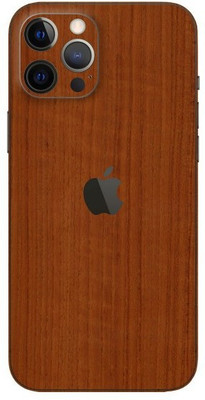 Orgic India iPhone 12 Pro Mobile Skin(Mahagony Wood)