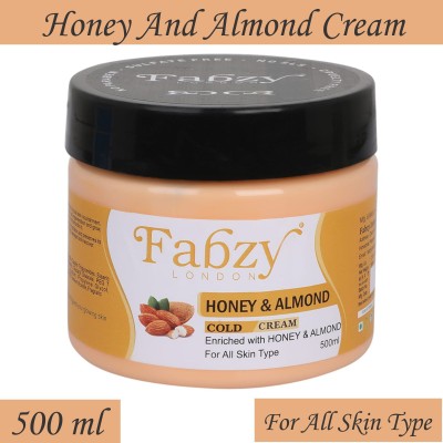 fabzy London Honey And Almond Cream , Honey And Almond Cold Cream, 500 Ml(500 ml)