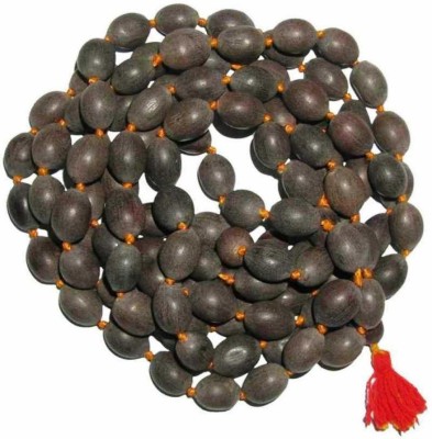 JASORIYA Kamal Gatta Mala with 108 Lotus Seed KamalGatta Japa Mala Rosary Beads Pooja Beeds Wood Chain Beads Wood Chain Beads Wood Chain