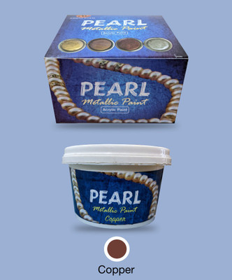 PEARL Metallic Paint, Copper, 200ml(Set of 1, Copper)