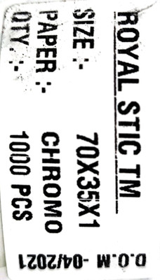 ROYAL STIC Barcode Labels Permanent Paper Label(White)