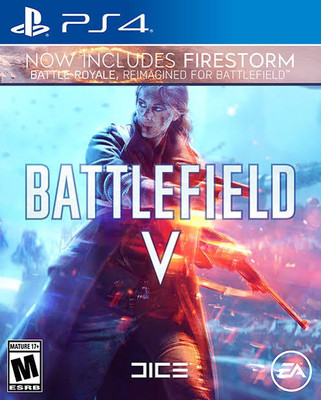 Battlefield V 5 (Firestorm Edition)(Campaign Story Mode and Multiplayer, for PS4)