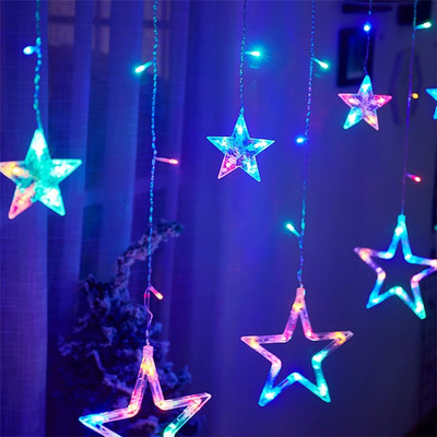 spark world 138 LEDs 3.43 m Multicolor Color Changing, Flickering, Steady Star Rice Lights(Pack of 1)