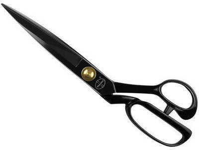 Top Trick 11 inch Imported Tailor Scissor for Men and Women Home Tailoring and Garments Purpose Scissors (Set of 1, Black) Scissors(Set of 1, Black)