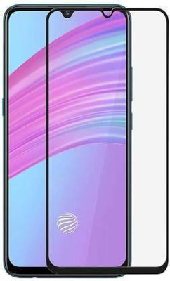 kentop Edge To Edge Tempered Glass for OPPO A12(Pack of 1)