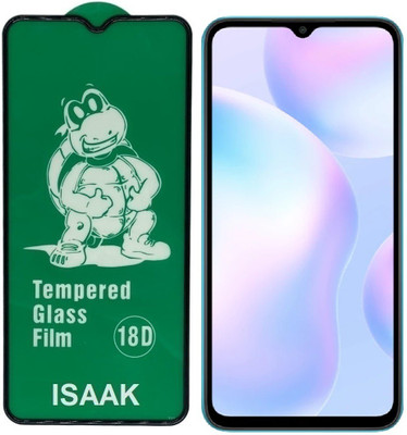 ISAAK Edge To Edge Tempered Glass for Redmi 9i(Pack of 1)