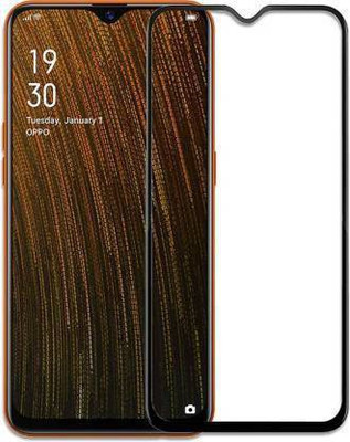 kentop Edge To Edge Tempered Glass for OPPO A12(Pack of 1)