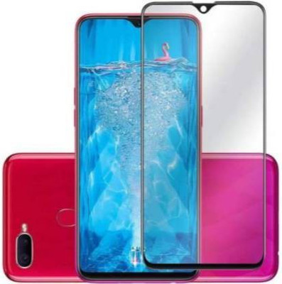kentop Edge To Edge Tempered Glass for OPPO A12 + CPH2083(Pack of 1)