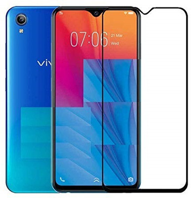 LIKEDESIGN Edge To Edge Tempered Glass for Vivo Y1s, Vivo Y1s 3GB RAM(Pack of 1)