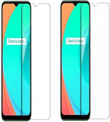 NIMMIKA ENTERPRISES Tempered Glass Guard for Realme C25s(Pack of 2)