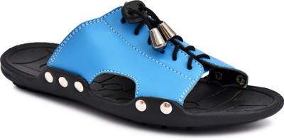 Brawo Men Slides(Blue , 8)