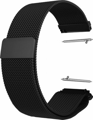 J Wristband Strap Compatible with Watch 3,4 Smart Watch Strap(Black)
