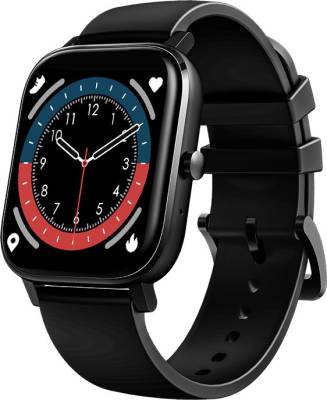 Evolves NextFIT SONG S TouchWithBT Music,Calling Smartwatch  (Black Strap, Regular)