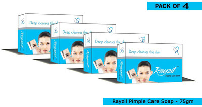 Rayzil PIMPLE SOAP, SOAP(4 x 75 g)