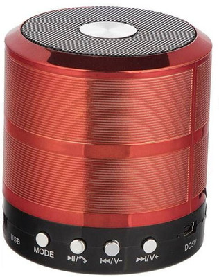 BAGATELLE New 3d Sound Soundbar WS-887 Bluetooth Speaker Mini Bluetooth Sound Box Wireless Portable 5 W Bluetooth Speaker(Red, Stereo Channel)