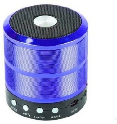 BAGATELLE Mp3 Soundbar WS-887 Bluetooth Speaker Mini Bluetooth Sound Box Wireless Portable 5 W Bluetooth Speaker(Blue, Stereo Channel)