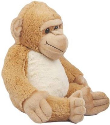Lil'ted Mr.chimpanzee 30 cm Cute Stuffed Animal Toy for Hug and Cuddle  - 30 cm(Brown)