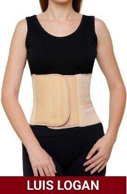 LUIS LOGAN Abdominal Support Belt Binder after C-Section Delivery for Women (BEIGE,L) Abdominal Belt(Beige)