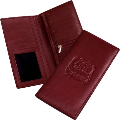 ABYS 15 Card Holder(Set of 1, Maroon)