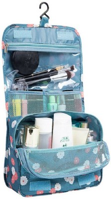 EBOFAB Hanging Travel Toiletry Bag Cosmetic Makeup Bag Organizer Travel Toiletry Kit (Multicolor) Travel Toiletry Kit(Multicolor)