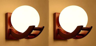 OURVIC Wallchiere Wall Lamp Without Bulb(Pack of 2)