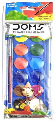 DOMS Water Colours Cakes (12 Shades)