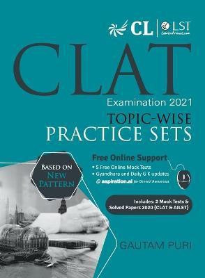 Clat 2021 Topic-Wise Practice Sets(English, Paperback, Gkp)