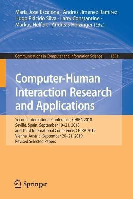 Computer-Human Interaction Research and Applications(English, Paperback, unknown)