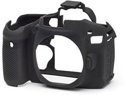 Digicom Silicone Cover Protective Camera Case Cover for Canon 80D Camera Case- Black  Camera Bag(Black)