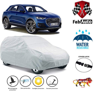 FabAuto Car Cover For Audi Q3(Silver)