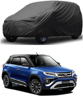 ARNEJA Car Cover For Toyota Cruiser (Without Mirror Pockets)(Grey)