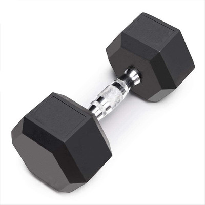 gymfreak Hexa Double Hexagon 5KGx1 Fixed Weight Dumbbell(5 kg)