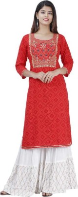 Geeta Fab Women Kurta Sharara Set