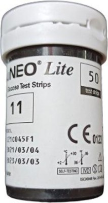 Gluneo Lite Neo50 50 Glucometer Strips