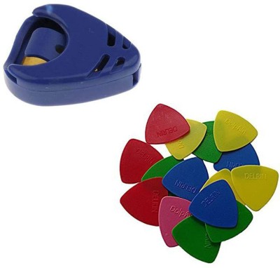 SG MUSICAL SGM-GC9 Standard Guitar Combo Of 1 Holder And 20 Plectrum Guitar Pick(Pack of 20)