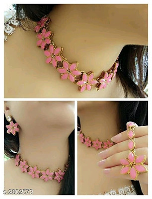 catalyst venture Copper Copper Pink Jewellery Set(Pack of 1)