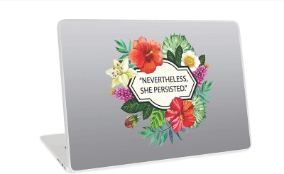 Galaxsia Motivational Floral Quote D1 Vinyl Laptop Skin/Sticker/Cover/Decal vinyl Laptop Decal 14