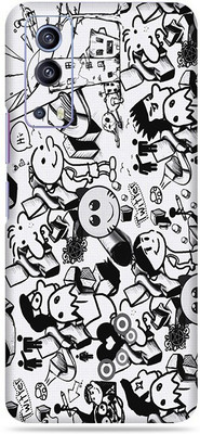 Satisfactory Vivo iQOO Z3 Mobile Skin(Doodle Skin With Matte Finish)