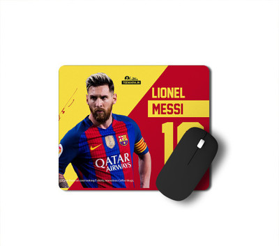 Tee Mafia Lionel Messi 10 Football Mouse Pad Mousepad(Multicolor)
